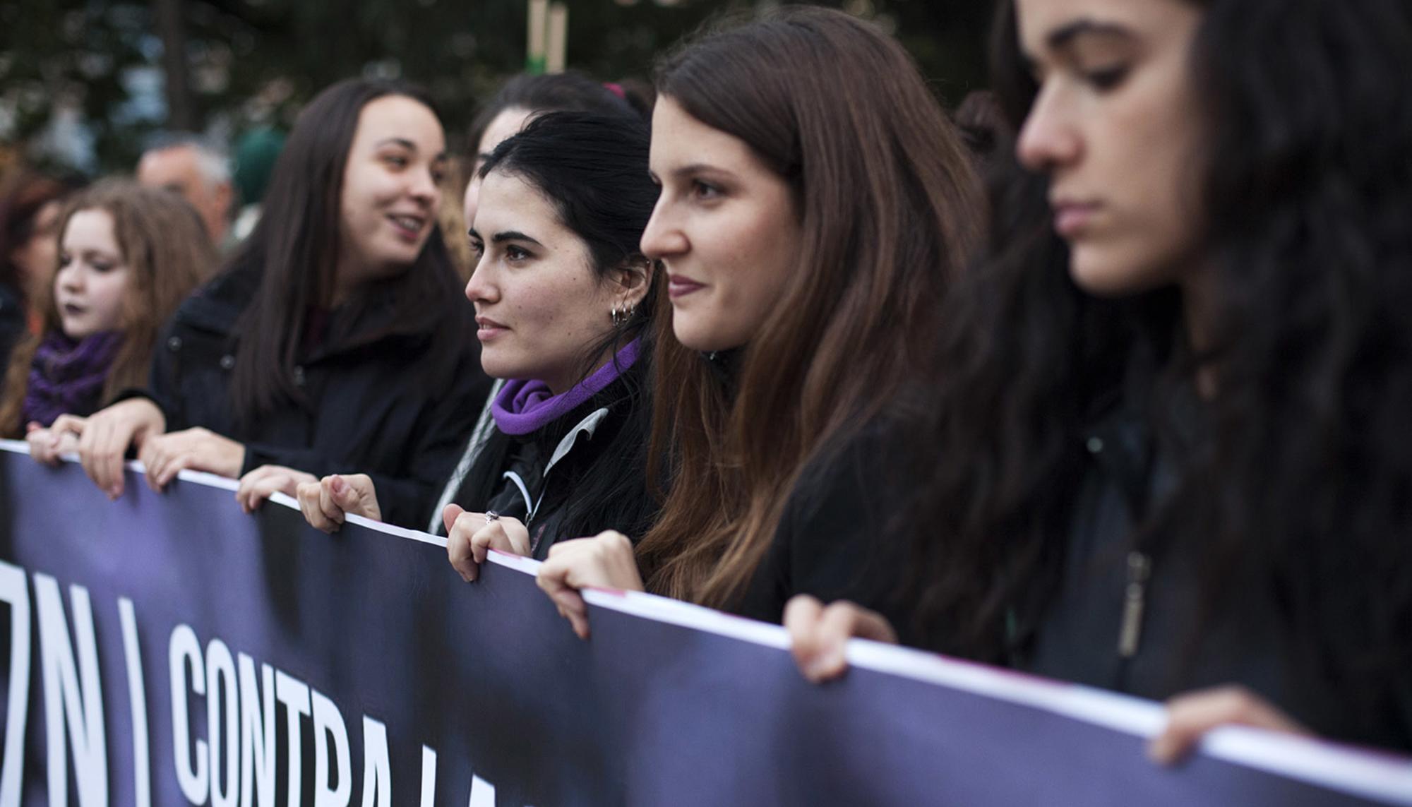 Feminismo manifestación mujeres